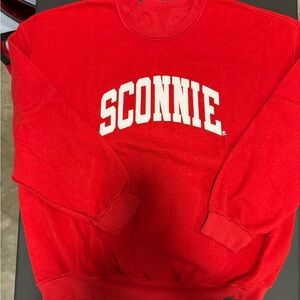 Sconnie Wisconsin Red Men's Sweater